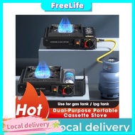 [Local Delivery] Original Dual-Purpose Portable Cassette Stove/Gas Stove Single Furnace With Suitcas