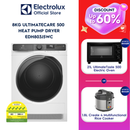Electrolux 8.0kg Heat Pump Dryer - UltimateCare 500 EDH803J5WC