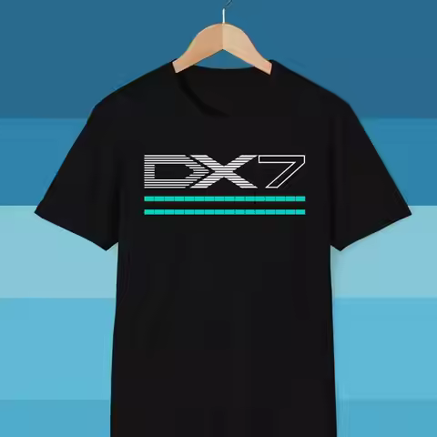 DX7 Shirt Vintage Synth 80s Tee Electronic Musician or Music Producer Gift DX7 Synthesizer T-Shirt U