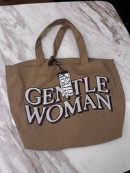 Gentle woman tote bag