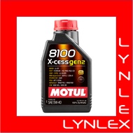 MOTUL X-CESS 8100 GEN2 5W40 - 1 LITRE