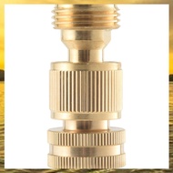 (HARB) Garden Hose Quick Connect Solid Brass Quick Connector Garden Hose Fitting Water Hose Connecto