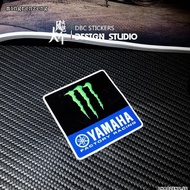 New Product motogp yamaha yamaha Fleet Sponsor Motorcycle Reflective Car Sticker Waterproof Sticker