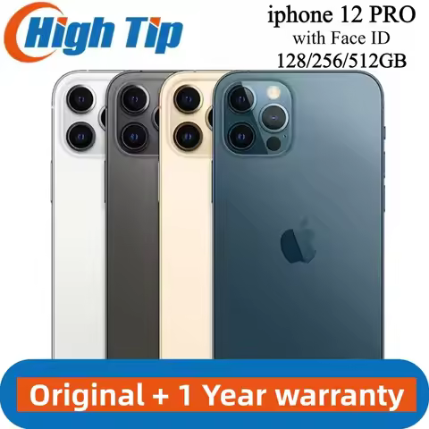 Apple iPhone 12 Pro 6G RAM 128GB 256GB ROM Mobile Phone 6.1" OLED Face ID NFC IOS Unlocked 5G Origin