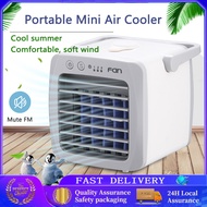 Original Mini air cooler portable aircon Mini air conditioner for room Home Desktop Small Car Mobile Air Condition Fan USB rechargeable
