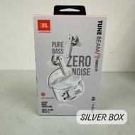 JBL - (白色) Tune Beam Ghost Edition 主動降噪真無線藍牙耳機【平行進口】
