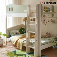 Kejier3.sg Same Width Bunk Bed High And Low Twin Bed Children's Bed Solid Wood Non-Interfering Loft 