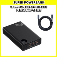 CCC certified Baseus Digital 140W Super Fast Charge PowerBank 24000mAh Power bank Fast Charging USB 