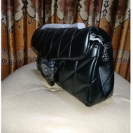 Ready Stock Malaysia Quilted Tabby 26 Blk Buckle