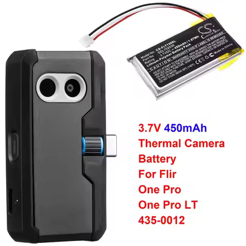 Cameron Sino 450mAh Battery For Flir One Pro LT 435-0012 LF602035-02 SDL702035