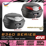 KOTAK/BOX GIVI MONOLOCK TOP CASE B360 B360N, B360NT [BASE PLATE INCLUDED]