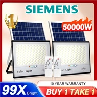 Solar light outdoor lighting 50000W Solar Spotlight lampu solar IP68 Waterproof solar Street