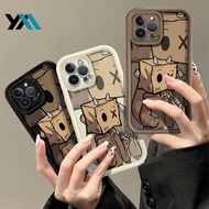 Retro Good Person Coffee Cartoon Paper Bag Phone Case For Redmi 14c A2 A1 9i 10x 9a 9t A5 Note 9 Pro