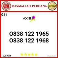 Nomor Cantik AXIS 11digit tahun 0838 122 1965 1968 RG012 1145