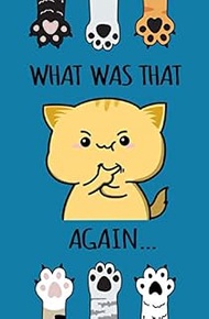 What Was That Again: 5.25" X 8", Login Password Organizer Logbook Journal, Username Log Book Cat Lov