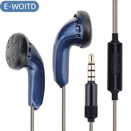 【E-WOITD】 Tự làm Mx500 âm bass nặng đầu phẳng Tai nghe Earbuds với Mic chất lượng cao nghiên cứu thể