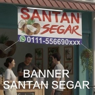 BANNER SANTAN SEGAR READY DESIGN ADD NUMBER