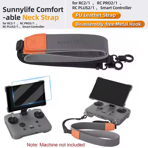 Drone Remote Control Shoulder Strap for DJI RC2/1/RC Pro 2/1/RC PLUS 2/1 Lanyard for DJI Mini 4 Pro 