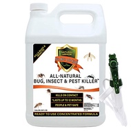 Natural Bug, Insect & Pest Killer & Control Including Fleas, Ticks, Ants, Spiders, Bed Bugs, Dust Mi