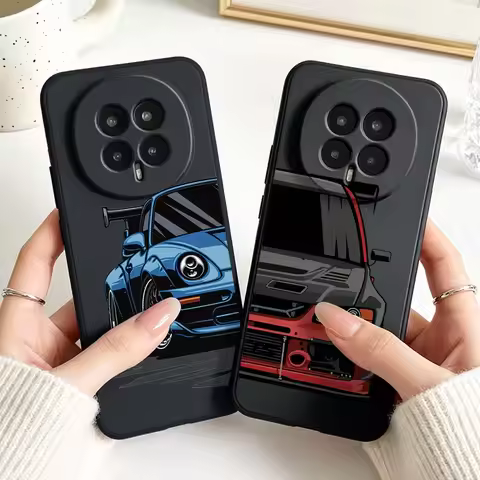 J-JDM Sports Cars Male Men For Honor Magic 8 7 6 GT Play 7T 30 40 50 8T 60 9T 10T 9X 8X Pro Lite Plu