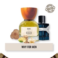 Rukkar Perfume WHY - Perfume Lelaki Aroma Maskulin untuk Lelaki Modern