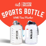 Sports Bottle 2.5L with Time Marker Water Bottle