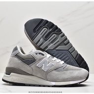 New Balance RC W998GY American origin light grey top leather walking shoes