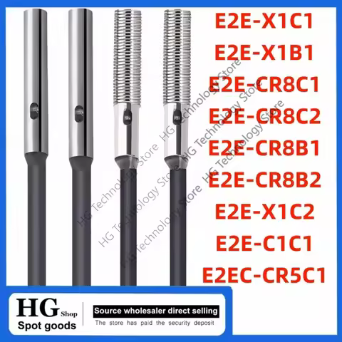 1PCS/Lot Original brand new E2E-X1C1 E2E-X1B1 E2E-CR8C1 E2E-CR8C2 CR8B1 CR8B2 X1C2 C1C1 E2EC-CR5C1 P