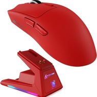 ATTACK SHARK X1 Wireless Gaming Mouse with RGB Charging Dock PAW3395 PRO Sensor 40K DPI Tri-Mode