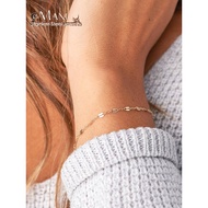 gelang titanium gelang couple Ins Gold Korean Version Fashion Ladies Stainless Steel Bracelet