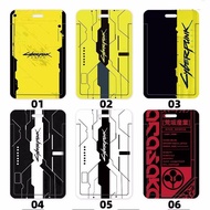 Cyberpunk 2077 DIY School ID Holder for MRT & Bus Meal Cards