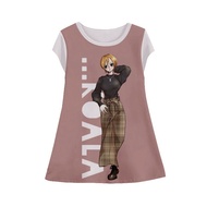 One Piece Girls' Dress v1 Children's Tunic OnePieceWanita P-1 Ages 1-12 Years
