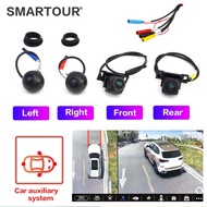 Smartour 3D 360 Degree Car Camera Surround View 4K 1080P AHD Right+Left+Front+ Rear View Camera System For Android Auto Radio