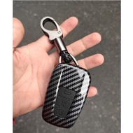 Ốp khóa xe Toyota Corolla Cross 2020 - 2022 2022 2023 2024 nhựa  vân carbon