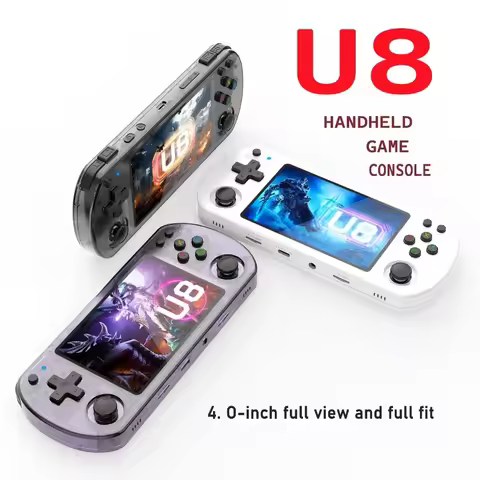 U8 Retro Handheld Video Game Console Linux System 4.0 Inch IPS Screen R35s Pro Portable Pocket Video