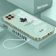 Casing OPPO CPH2121 CPH2123 CPH2119 SPH2209 CPH2125 electroplated soft shell Maple leaves shockproof