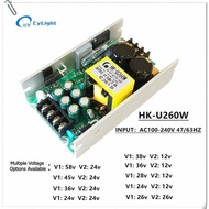 HK-U260W Stage Lighting Power Supply 24V/26V/28V/36V/38V/45V/58V for Stage Lighting, Wedding and Bar