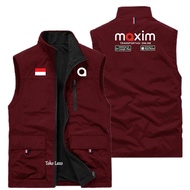 MAXIM OJOL MEN'S VEST, MAXIM HIKING VEST, ONLINE TRANSPORTATION MAXIM VEST, MAXIM OUTDOOR JACKET HIK