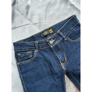 Low-Waist Long Jeans