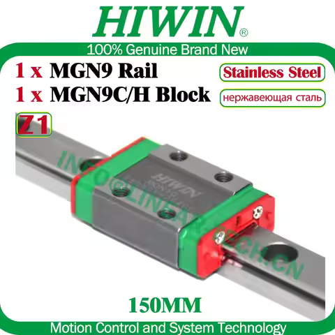 HIWIN MGN9C MGN9H 150MM Stainless Steel HIWIN Linear Rail HIWIN Z1 Preload Block Voron 0 V0.1 Upgrad