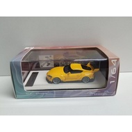 Pack YM 1/64 Toyota Supra GR Supra A90 Pandem Rocket Rabbit Yellow Wide Body Car Model, Original Pac