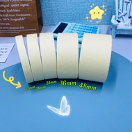 Masking Tape Paper Tape Adhesive Tape 12mm 18mm 24mm 36mm 48mm