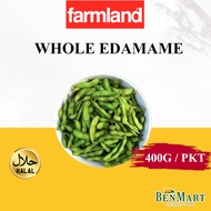 [BenMart Frozen] Farmland Healthy Whole Edamame 400g (With Pod) - Halal