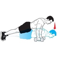 Stamina Dumbbell / 8Kg Plastic Dumbbell / 8 Kg Plastic Dumbbell