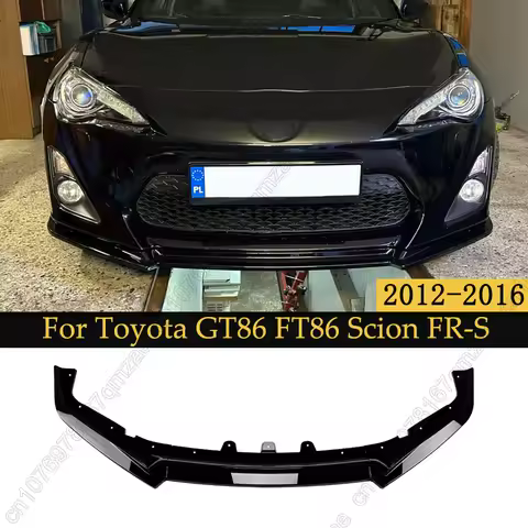 Car Lower Splitter Air Dam Protector For Toyota GT 86 GT86 FT86 Scion FR-S 2012-2016 Coupe 2-Door Fr