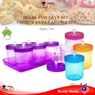 Bekas Kuih Raya Set / Cookies Container Set / Bekas Kuih Raya / Balang Kuih Raya Set / Cookies Canis