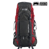 Rhino 犀牛Explorer 65公升易調式背包(登山包、旅行包) - 灰紅
