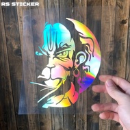 Hanuman Sticker, Sri Anjaneya, Vayuputra sticker, Car sticker /RS 9132