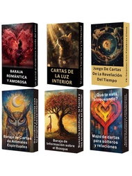 Spanish Oracle Cards, Spanish Animals Tarot Deck, Spanish Spirit Animals Oracle Card Deck, Animals M