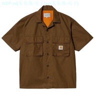 Carhartt Carhartt Carhartt Wynton Two Short Sleeve Shirt 22 Bag Ss Tooling Male Short-Sleeved Summer